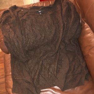 Brown cardigan. XXL.